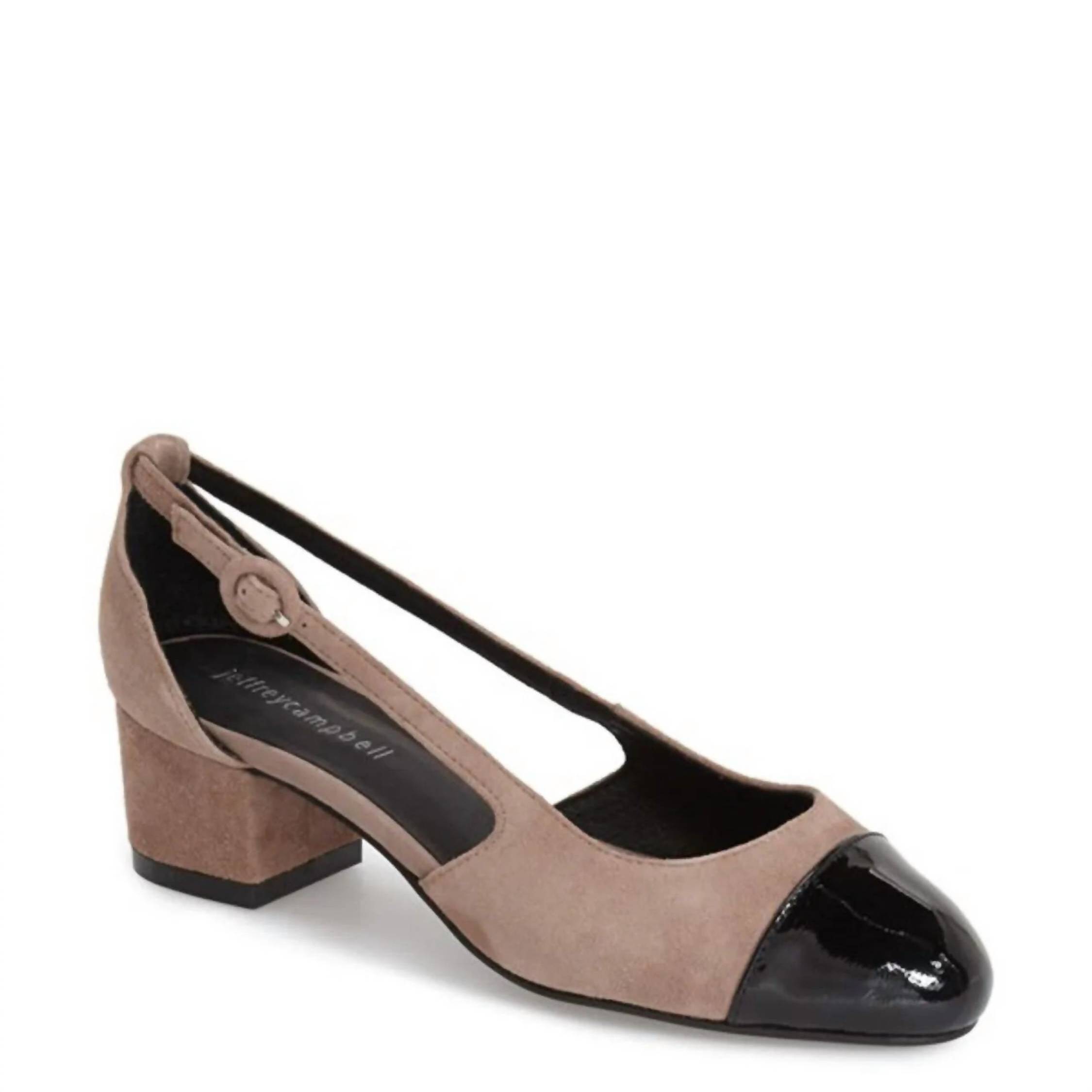 New Jeffrey Campbell Women's Tulloch Block Heel Slingback Pumps In Black